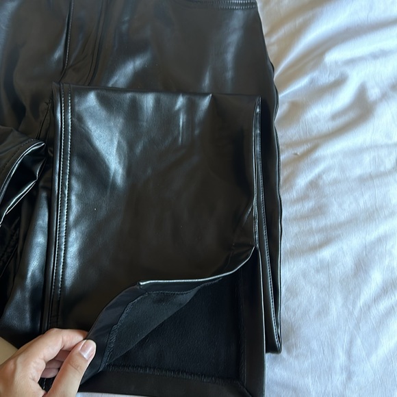 Abercrombie Leather Pants - Picture 4 of 7